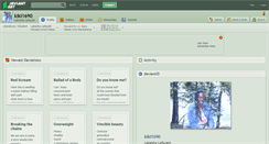 Desktop Screenshot of kiki1690.deviantart.com