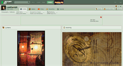 Desktop Screenshot of lostgambit.deviantart.com