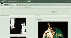 Desktop Screenshot of dusknigt.deviantart.com