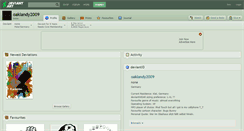 Desktop Screenshot of oaklandy2009.deviantart.com
