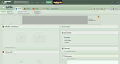Desktop Screenshot of loriter.deviantart.com
