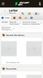 Mobile Screenshot of loriter.deviantart.com
