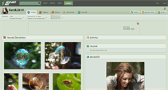 Desktop Screenshot of kandl2610.deviantart.com