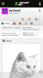 Mobile Screenshot of barhamb.deviantart.com