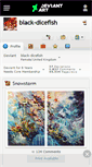 Mobile Screenshot of black-dicefish.deviantart.com