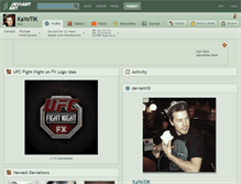 Tablet Screenshot of kayotik.deviantart.com