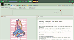 Desktop Screenshot of lolli-chan.deviantart.com
