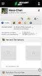 Mobile Screenshot of maus-chan.deviantart.com