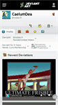 Mobile Screenshot of caelumdea.deviantart.com