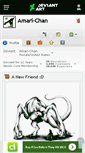 Mobile Screenshot of amari-chan.deviantart.com