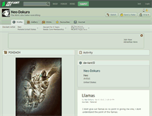 Tablet Screenshot of neo-dokuro.deviantart.com