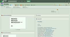 Desktop Screenshot of furryroo.deviantart.com