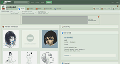 Desktop Screenshot of ex-skydoll.deviantart.com