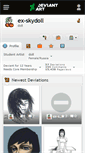 Mobile Screenshot of ex-skydoll.deviantart.com