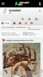 Mobile Screenshot of ecezeber.deviantart.com