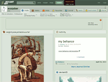 Tablet Screenshot of ecezeber.deviantart.com