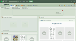 Desktop Screenshot of pokenat.deviantart.com