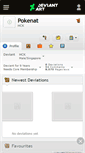 Mobile Screenshot of pokenat.deviantart.com