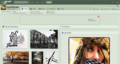 Desktop Screenshot of charliesmash.deviantart.com