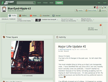 Tablet Screenshot of blue-eyed-hippie-63.deviantart.com