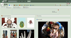 Desktop Screenshot of lafada.deviantart.com
