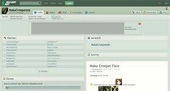 Desktop Screenshot of makacreeperplz.deviantart.com