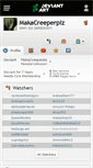 Mobile Screenshot of makacreeperplz.deviantart.com