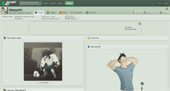 Desktop Screenshot of distract91.deviantart.com