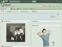 Tablet Screenshot of distract91.deviantart.com