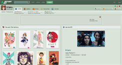 Desktop Screenshot of k-taru.deviantart.com