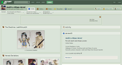 Desktop Screenshot of aoshi-x-misao-4ever.deviantart.com