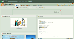 Desktop Screenshot of natsumitakahashi.deviantart.com