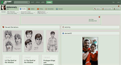 Desktop Screenshot of dstienmetz.deviantart.com