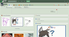 Desktop Screenshot of kiroko.deviantart.com