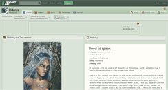 Desktop Screenshot of eldanya.deviantart.com
