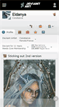 Mobile Screenshot of eldanya.deviantart.com