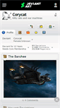 Mobile Screenshot of corycat.deviantart.com