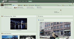Desktop Screenshot of cyberkit-ekat.deviantart.com