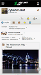 Mobile Screenshot of cyberkit-ekat.deviantart.com
