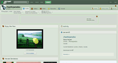 Desktop Screenshot of chaoticparadox.deviantart.com