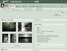 Tablet Screenshot of nhf1.deviantart.com