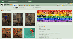 Desktop Screenshot of gunnut51.deviantart.com
