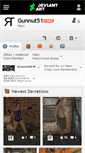 Mobile Screenshot of gunnut51.deviantart.com
