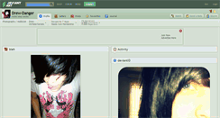 Desktop Screenshot of drew-danger.deviantart.com