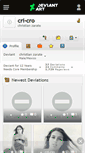 Mobile Screenshot of cri-cro.deviantart.com
