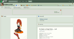 Desktop Screenshot of deidara-is-hot4.deviantart.com