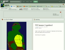 Tablet Screenshot of katt30.deviantart.com