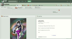 Desktop Screenshot of humikota.deviantart.com