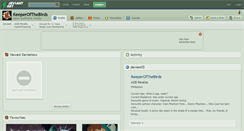Desktop Screenshot of keeperofthebirds.deviantart.com