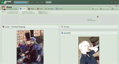 Desktop Screenshot of hyura.deviantart.com
